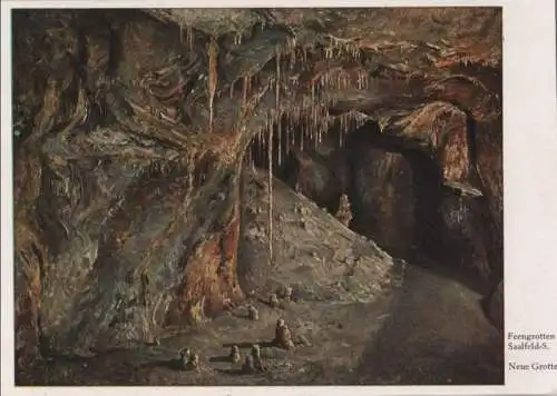 Saalfeld - Feengrotten, Neue Grotte - 1958