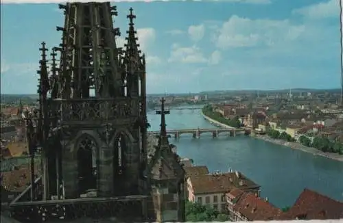 Schweiz - Basel - Schweiz - Kirche und Rhein