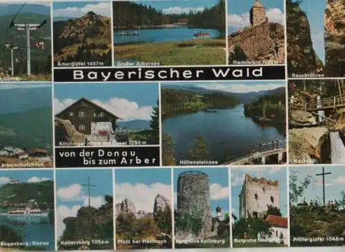 Bayerischer Wald - u.a. Kötztinger Hütte - ca. 1980