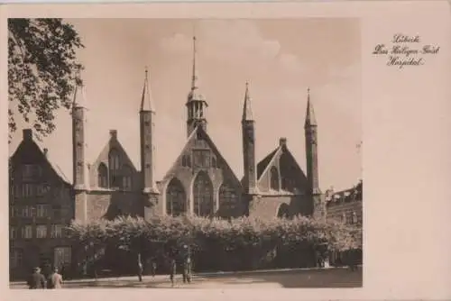 Lübeck - Das Heiligen-Geist-Hospital - ca. 1950