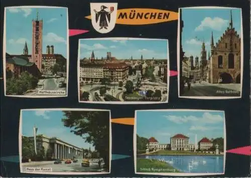 München - u.a. Schloß Nymphenburg - 1966