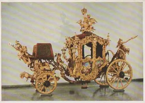 München Deutsches Museum - Prunkwagen - ca. 1975