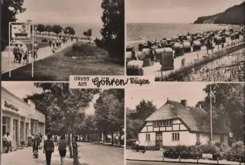 Göhren - u.a. Strandpromenade - 1971