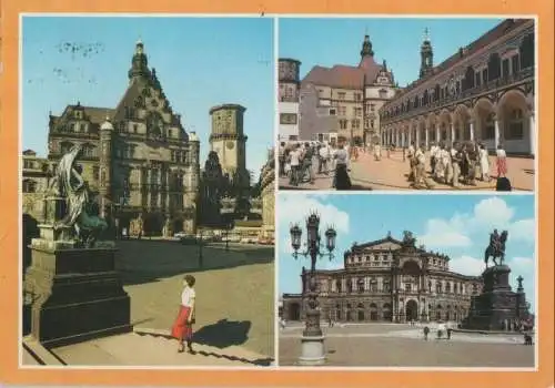 Dresden - u.a. Georgentor - 1988