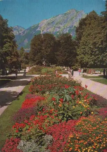 Bad Reichenhall - Kurpark mit Zwiesel - 1981