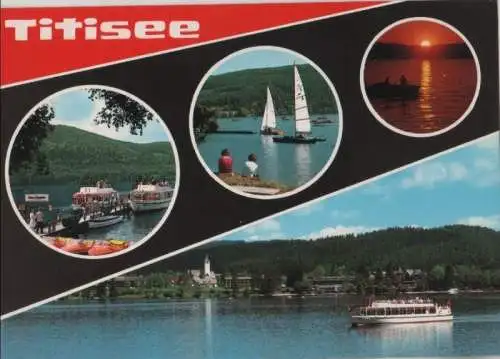 Titisee - Bootsverleih Winterhalder - ca. 1980