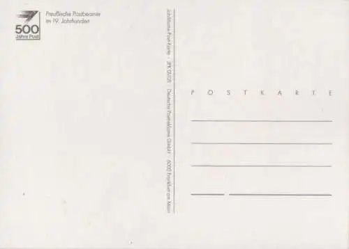 Postkarre - geschoben