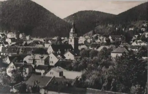 Friedrichroda - Blick auf den Ort - 1962