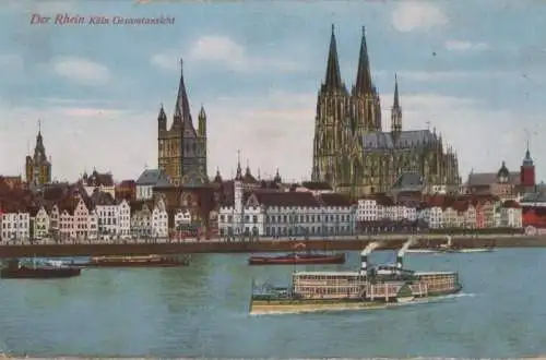 Köln - Gesamtansicht - ca. 1920