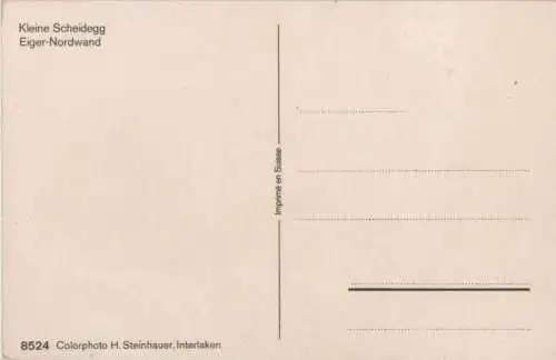 Schweiz - Eiger - Schweiz - Nordwand