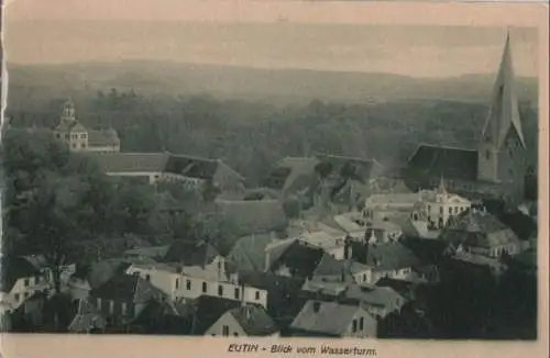 Eutin - Blick vom Wasserturm - ca. 1940