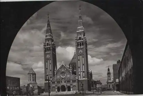 Ungarn - Ungarn - Szeged - Fogadalmi templom - 1960