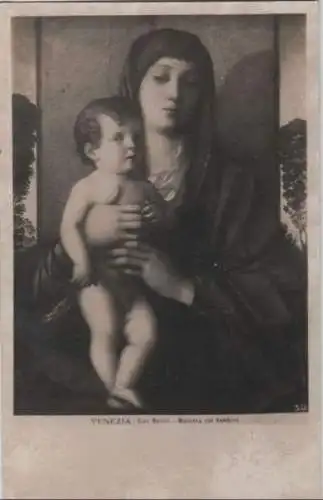 Italien - Italien - Venedig - Gian Bellini - Madonna col bambino - ca. 1955