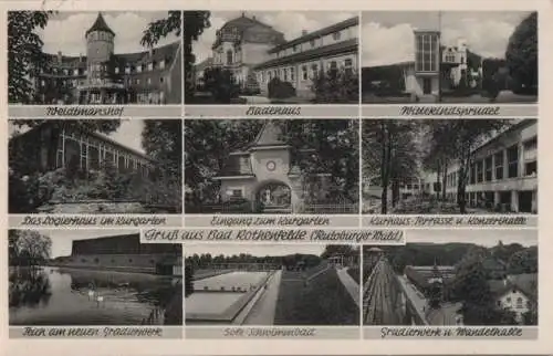 Bad Rothenfelde - u.a. Badehaus - 1956