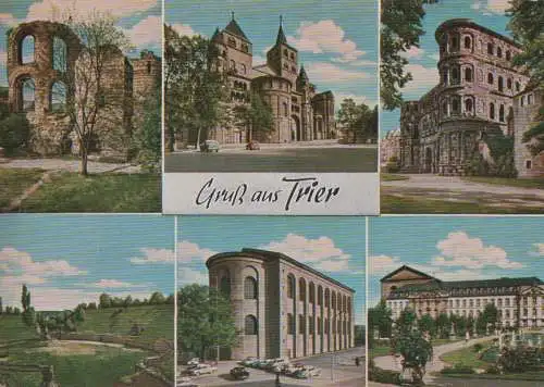 Trier - u.a. Porta Nigra - ca. 1980