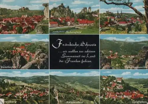 Fränkische Schweiz - u.a. Muggendorf - 1960