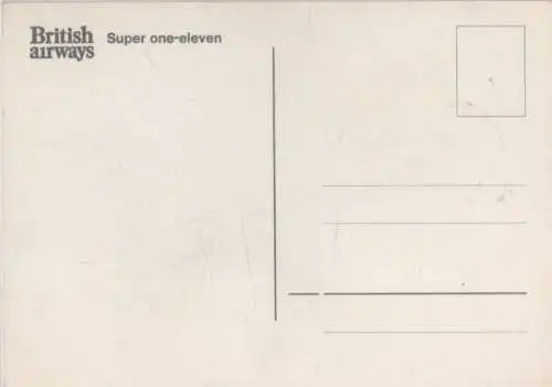 Brtitish Airways Super one-eleven