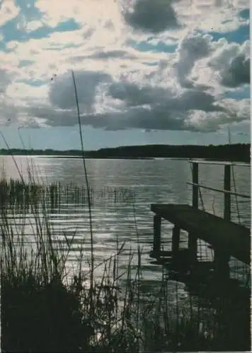 Holsteinische Schweiz - Abendstimmung am Kellersee - ca. 1980