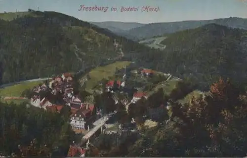 Treseburg - im Bodetal - 1928