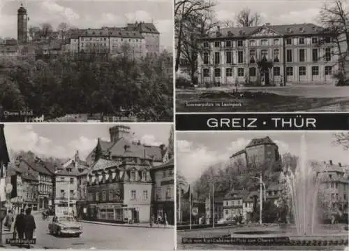 Greiz - u.a. Sommerpalais im Leninpark - 1978