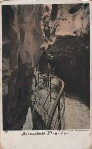 Schweiz - Schweiz - Meyringen - Meiringen - Aareschlucht - ca. 1930