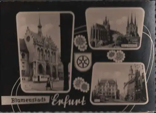 Erfurt - u.a. Anger - 1961