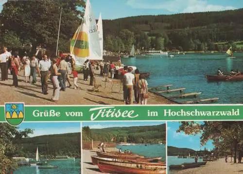 Titisee (See) - mit 4 Bildern - ca. 1985