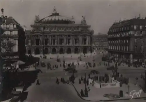 Frankreich - Frankreich - Paris - Place de la Opera - ca. 1955