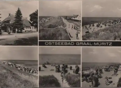 Graal-Müritz - 6 Teilbilder - 1974