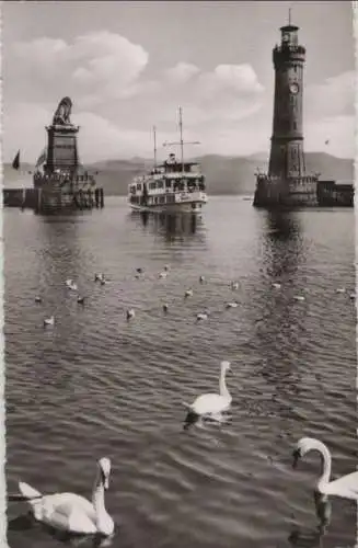 Lindau - Hafeneinfahrt - ca. 1960