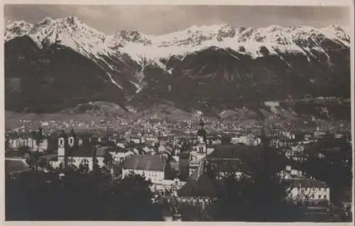 Österreich - Österreich - Innsbruck - vom Berg Isel - ca. 1950