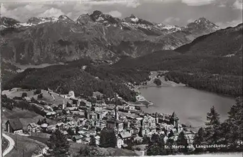 Schweiz - Schweiz - St. Moritz - mit Languardkette - ca. 1960