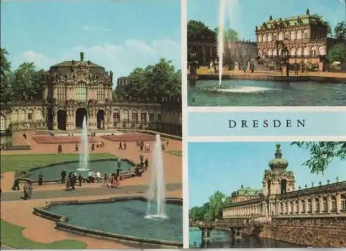 Dresden - u.a. Zwinger, Kronentor - 1978