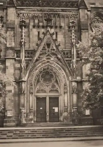 Leipzig - Portal der Thomaskirche