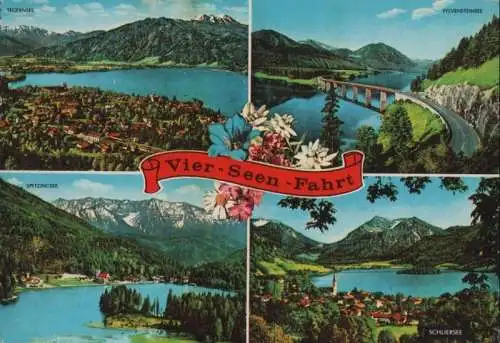 Tegernsee - Spitzingsee - Sylvensteinsee - Schliersee