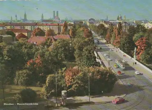 München - Maximiliansbrücke - 1966