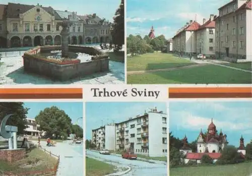 Tschechien - Tschechien - Trhove Sviny - 5 Teilbilder - 1967