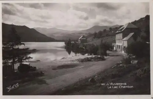 Frankreich - Frankreich - Auvergne - Le Lac Chambon - ca. 1950