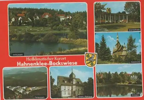 Goslar - Hahnenklee-Bockswiese u.a. Rathaus - 1991