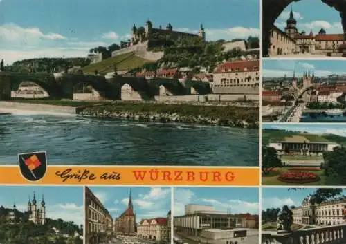 Würzburg - mit 8 Bildern - 1976