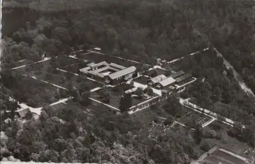 Bad Homburg, Kastell Saalburg - Flugzeugaufnahme - ca. 1960