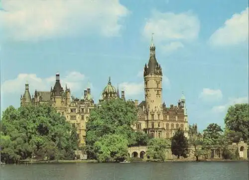 Schwerin, Mecklenburg - Schloss, Seeseite