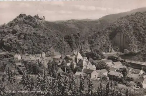 Altenahr und Burg Are - 1957