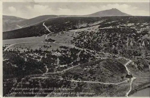 Riesengebirge - Blick von den Teichrändern