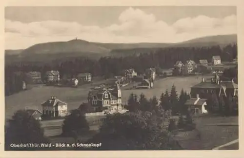 Oberhof - Blick nach dem Schneekopf