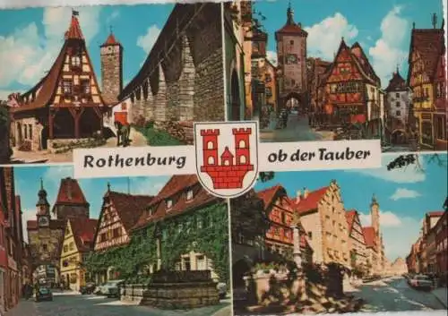 Rothenburg - mit 4 Bildern - 1966