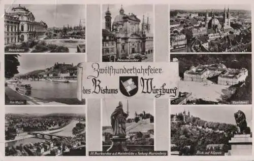 Würzburg - mit 8 Bildern - 1966