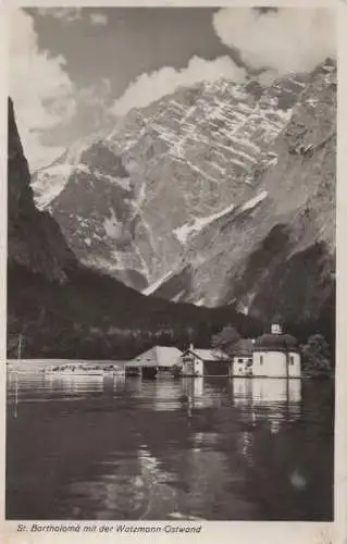 Schönau - St. Bartholomä - mit Watzmann