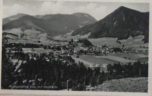 Ruhpolding - mit Hochfelln - ca. 1955