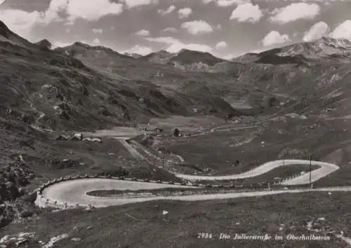 Schweiz - Schweiz - Julierpass - im Oberhalbstein - ca. 1960